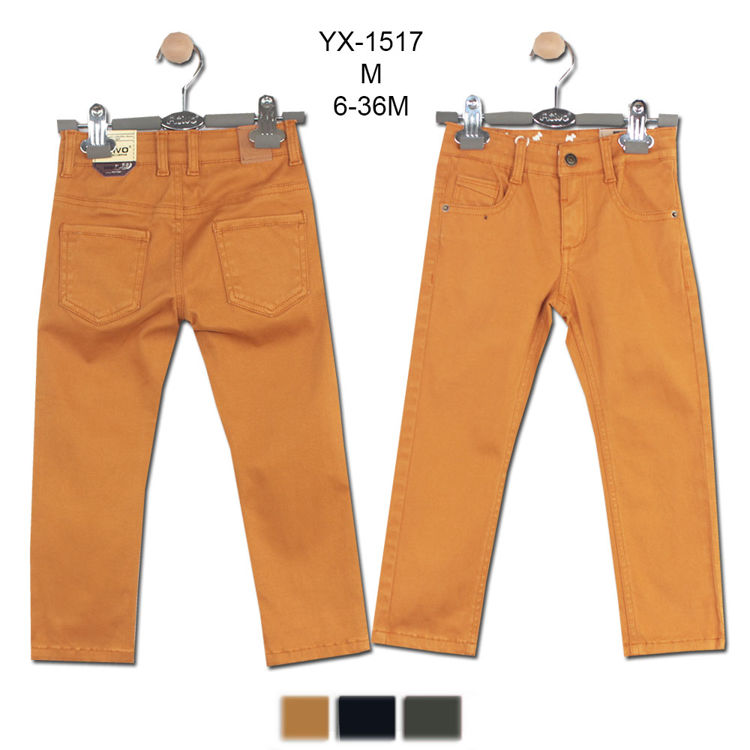 Picture of YX1517 BOYS HIGH QUALITY COTTON TROUSERS